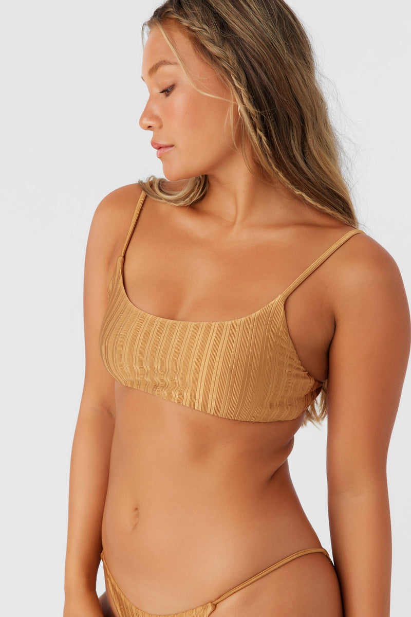 Mizi Metallic Rib Surfside Top